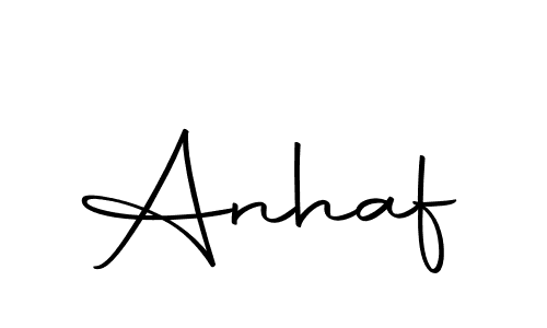 if you are searching for the best signature style for your name Anhaf. so please give up your signature search. here we have designed multiple signature styles  using Autography-DOLnW. Anhaf signature style 10 images and pictures png