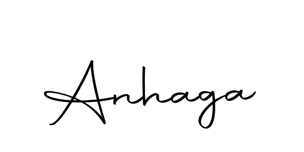 Make a beautiful signature design for name Anhaga. With this signature (Autography-DOLnW) style, you can create a handwritten signature for free. Anhaga signature style 10 images and pictures png