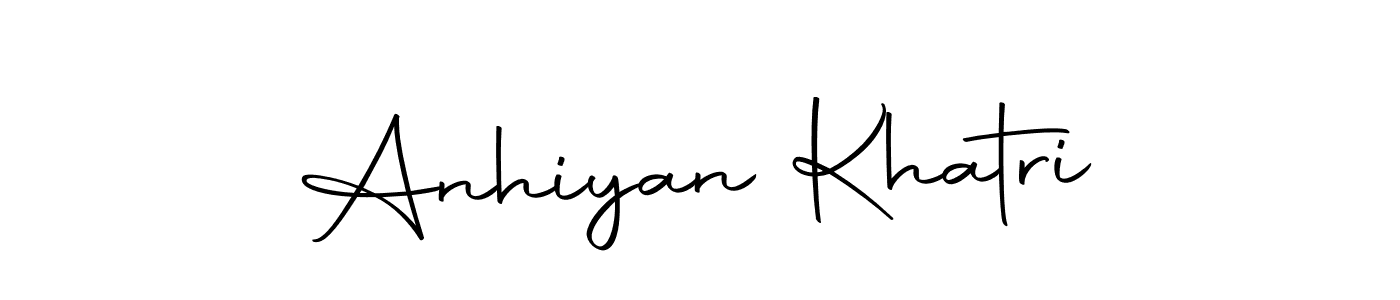 This is the best signature style for the Anhiyan Khatri name. Also you like these signature font (Autography-DOLnW). Mix name signature. Anhiyan Khatri signature style 10 images and pictures png