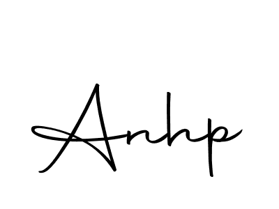 Design your own signature with our free online signature maker. With this signature software, you can create a handwritten (Autography-DOLnW) signature for name Anhp. Anhp signature style 10 images and pictures png