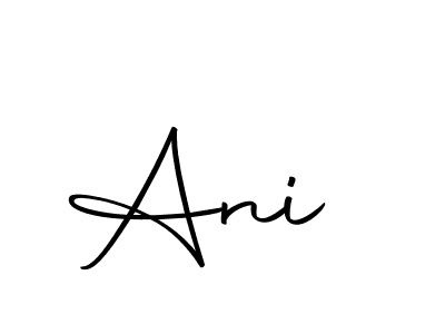 You should practise on your own different ways (Autography-DOLnW) to write your name (Ani ) in signature. don't let someone else do it for you. Ani  signature style 10 images and pictures png