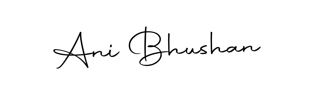 Ani Bhushan stylish signature style. Best Handwritten Sign (Autography-DOLnW) for my name. Handwritten Signature Collection Ideas for my name Ani Bhushan. Ani Bhushan signature style 10 images and pictures png