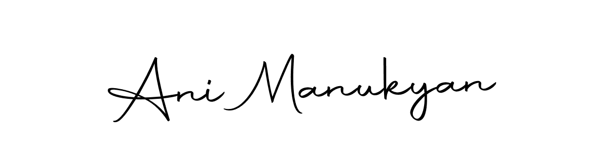 How to make Ani Manukyan name signature. Use Autography-DOLnW style for creating short signs online. This is the latest handwritten sign. Ani Manukyan signature style 10 images and pictures png