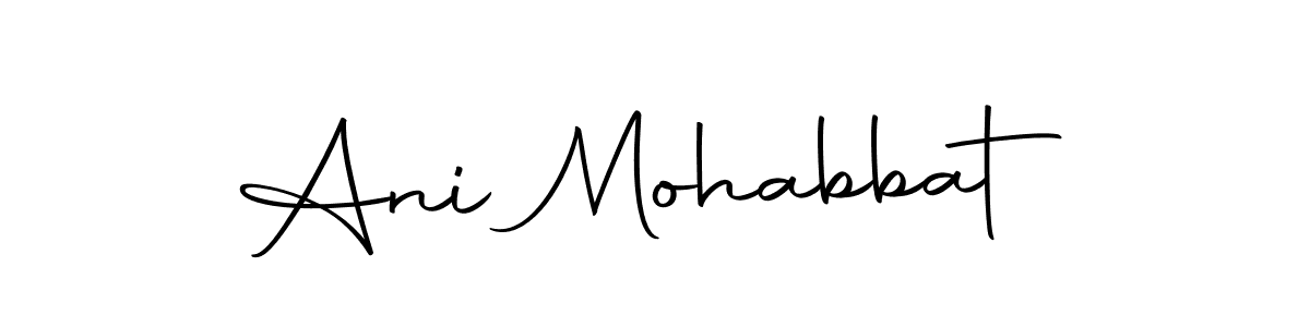 Once you've used our free online signature maker to create your best signature Autography-DOLnW style, it's time to enjoy all of the benefits that Ani Mohabbat name signing documents. Ani Mohabbat signature style 10 images and pictures png