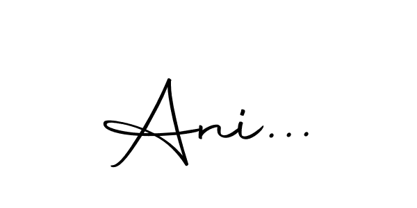 if you are searching for the best signature style for your name Ani.... so please give up your signature search. here we have designed multiple signature styles  using Autography-DOLnW. Ani... signature style 10 images and pictures png