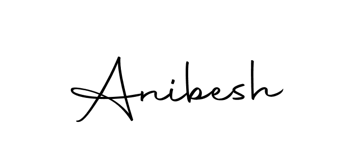 How to make Anibesh signature? Autography-DOLnW is a professional autograph style. Create handwritten signature for Anibesh name. Anibesh signature style 10 images and pictures png