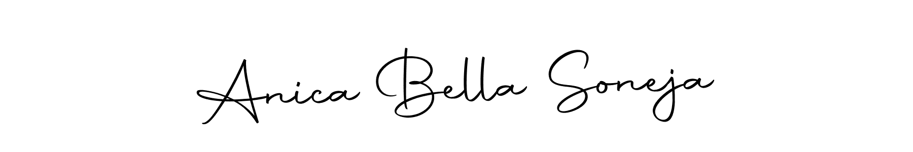 Use a signature maker to create a handwritten signature online. With this signature software, you can design (Autography-DOLnW) your own signature for name Anica Bella Soneja. Anica Bella Soneja signature style 10 images and pictures png