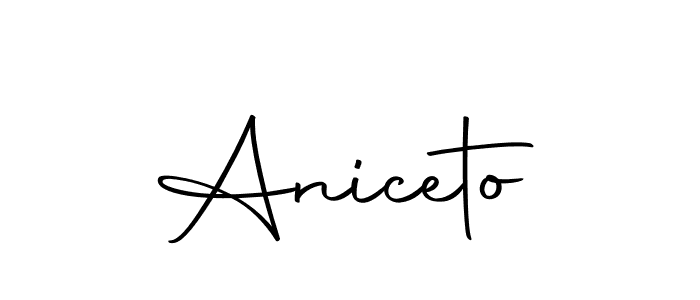 This is the best signature style for the Aniceto name. Also you like these signature font (Autography-DOLnW). Mix name signature. Aniceto signature style 10 images and pictures png