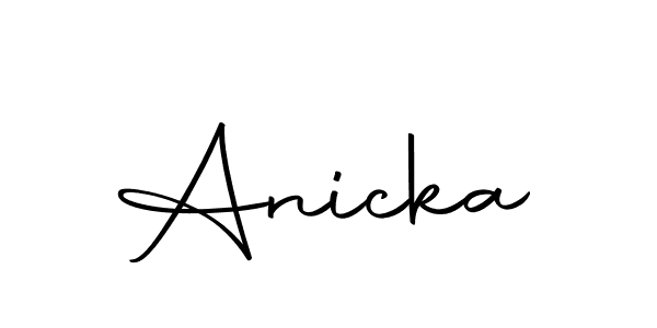 Best and Professional Signature Style for Anicka. Autography-DOLnW Best Signature Style Collection. Anicka signature style 10 images and pictures png