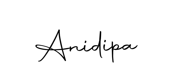Anidipa stylish signature style. Best Handwritten Sign (Autography-DOLnW) for my name. Handwritten Signature Collection Ideas for my name Anidipa. Anidipa signature style 10 images and pictures png
