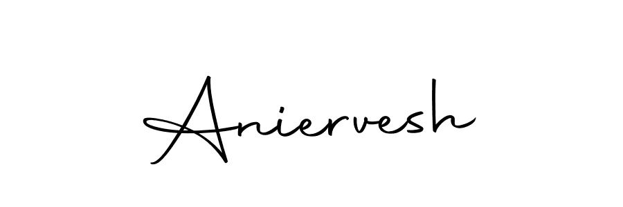 Make a beautiful signature design for name Aniervesh. Use this online signature maker to create a handwritten signature for free. Aniervesh signature style 10 images and pictures png