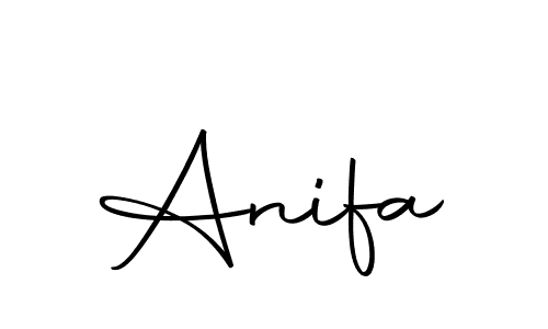 Make a beautiful signature design for name Anifa. Use this online signature maker to create a handwritten signature for free. Anifa signature style 10 images and pictures png
