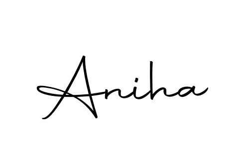 Create a beautiful signature design for name Aniha. With this signature (Autography-DOLnW) fonts, you can make a handwritten signature for free. Aniha signature style 10 images and pictures png
