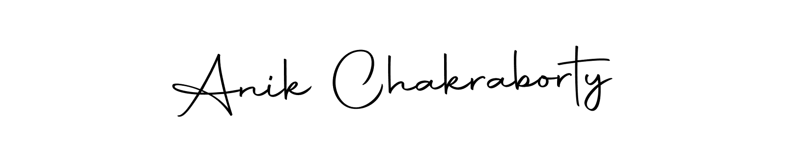 Here are the top 10 professional signature styles for the name Anik Chakraborty. These are the best autograph styles you can use for your name. Anik Chakraborty signature style 10 images and pictures png