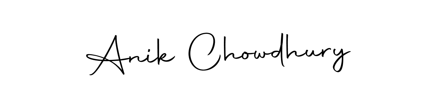 Autography-DOLnW is a professional signature style that is perfect for those who want to add a touch of class to their signature. It is also a great choice for those who want to make their signature more unique. Get Anik Chowdhury name to fancy signature for free. Anik Chowdhury signature style 10 images and pictures png