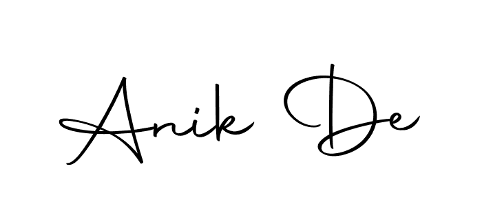 Make a beautiful signature design for name Anik De. With this signature (Autography-DOLnW) style, you can create a handwritten signature for free. Anik De signature style 10 images and pictures png