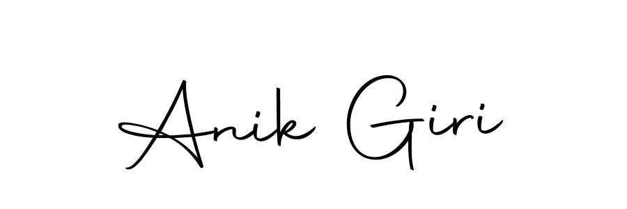 Make a beautiful signature design for name Anik Giri. With this signature (Autography-DOLnW) style, you can create a handwritten signature for free. Anik Giri signature style 10 images and pictures png