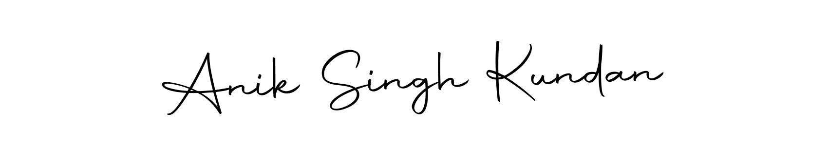 The best way (Autography-DOLnW) to make a short signature is to pick only two or three words in your name. The name Anik Singh Kundan include a total of six letters. For converting this name. Anik Singh Kundan signature style 10 images and pictures png