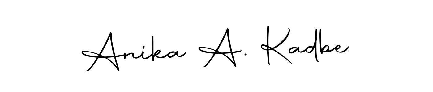 How to Draw Anika A. Kadbe signature style? Autography-DOLnW is a latest design signature styles for name Anika A. Kadbe. Anika A. Kadbe signature style 10 images and pictures png