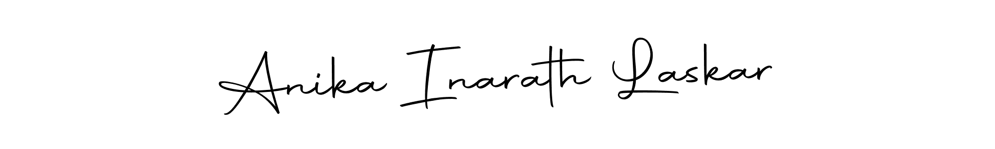 Use a signature maker to create a handwritten signature online. With this signature software, you can design (Autography-DOLnW) your own signature for name Anika Inarath Laskar. Anika Inarath Laskar signature style 10 images and pictures png