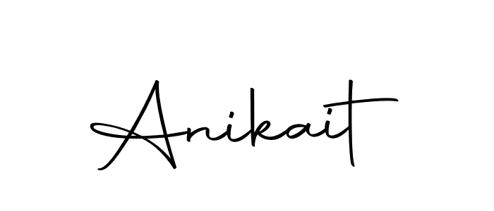Create a beautiful signature design for name Anikait. With this signature (Autography-DOLnW) fonts, you can make a handwritten signature for free. Anikait signature style 10 images and pictures png