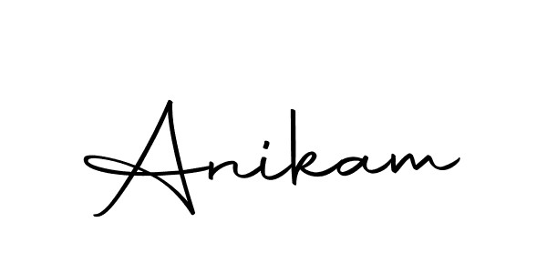 Create a beautiful signature design for name Anikam. With this signature (Autography-DOLnW) fonts, you can make a handwritten signature for free. Anikam signature style 10 images and pictures png