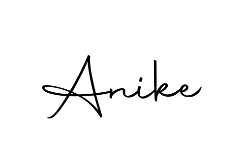 The best way (Autography-DOLnW) to make a short signature is to pick only two or three words in your name. The name Anike include a total of six letters. For converting this name. Anike signature style 10 images and pictures png