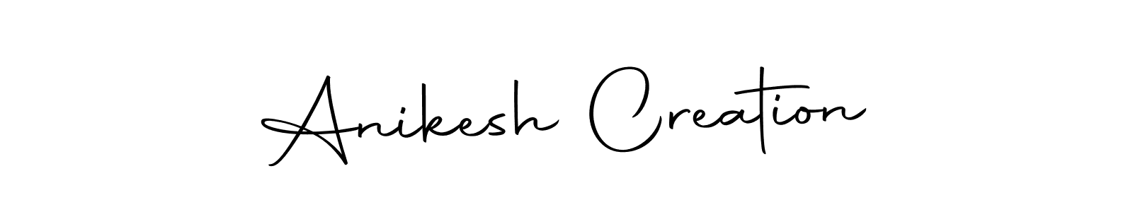 Similarly Autography-DOLnW is the best handwritten signature design. Signature creator online .You can use it as an online autograph creator for name Anikesh Creation. Anikesh Creation signature style 10 images and pictures png