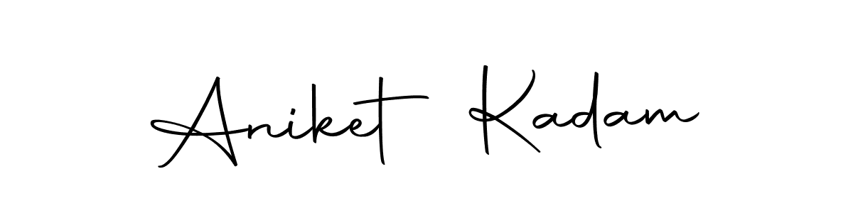 Also we have Aniket Kadam name is the best signature style. Create professional handwritten signature collection using Autography-DOLnW autograph style. Aniket Kadam signature style 10 images and pictures png