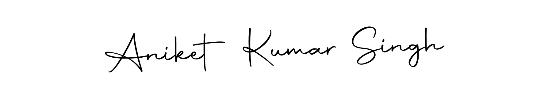 How to make Aniket Kumar Singh signature? Autography-DOLnW is a professional autograph style. Create handwritten signature for Aniket Kumar Singh name. Aniket Kumar Singh signature style 10 images and pictures png