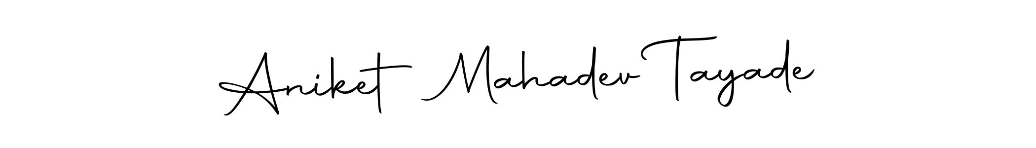Also You can easily find your signature by using the search form. We will create Aniket Mahadev Tayade name handwritten signature images for you free of cost using Autography-DOLnW sign style. Aniket Mahadev Tayade signature style 10 images and pictures png