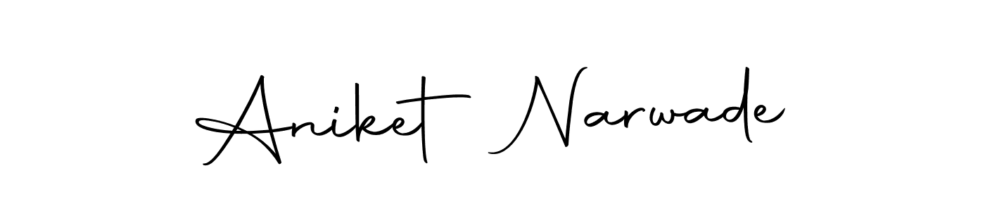 Make a beautiful signature design for name Aniket Narwade. Use this online signature maker to create a handwritten signature for free. Aniket Narwade signature style 10 images and pictures png