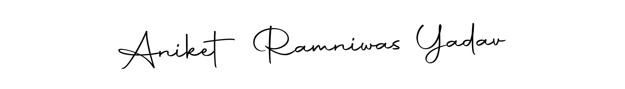 Here are the top 10 professional signature styles for the name Aniket Ramniwas Yadav. These are the best autograph styles you can use for your name. Aniket Ramniwas Yadav signature style 10 images and pictures png