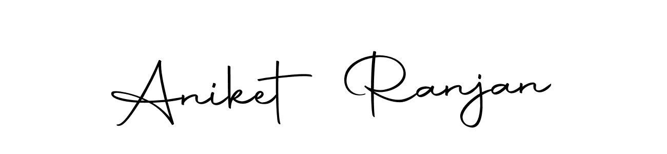Create a beautiful signature design for name Aniket Ranjan. With this signature (Autography-DOLnW) fonts, you can make a handwritten signature for free. Aniket Ranjan signature style 10 images and pictures png