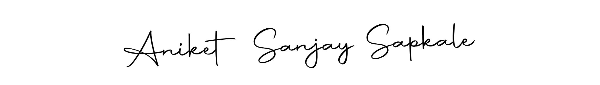 This is the best signature style for the Aniket Sanjay Sapkale name. Also you like these signature font (Autography-DOLnW). Mix name signature. Aniket Sanjay Sapkale signature style 10 images and pictures png
