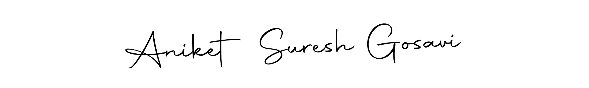 Once you've used our free online signature maker to create your best signature Autography-DOLnW style, it's time to enjoy all of the benefits that Aniket Suresh Gosavi name signing documents. Aniket Suresh Gosavi signature style 10 images and pictures png