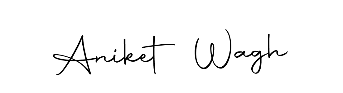 Make a beautiful signature design for name Aniket Wagh. With this signature (Autography-DOLnW) style, you can create a handwritten signature for free. Aniket Wagh signature style 10 images and pictures png