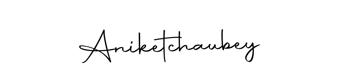 Create a beautiful signature design for name Aniketchaubey. With this signature (Autography-DOLnW) fonts, you can make a handwritten signature for free. Aniketchaubey signature style 10 images and pictures png