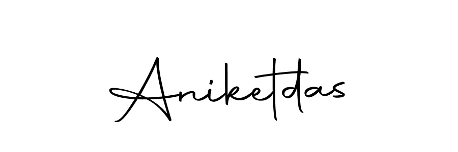 How to make Aniketdas signature? Autography-DOLnW is a professional autograph style. Create handwritten signature for Aniketdas name. Aniketdas signature style 10 images and pictures png