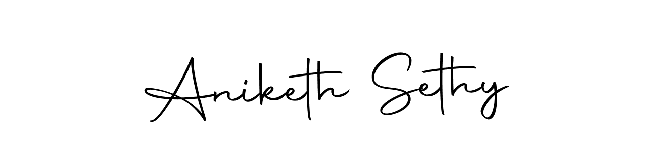 Similarly Autography-DOLnW is the best handwritten signature design. Signature creator online .You can use it as an online autograph creator for name Aniketh Sethy. Aniketh Sethy signature style 10 images and pictures png