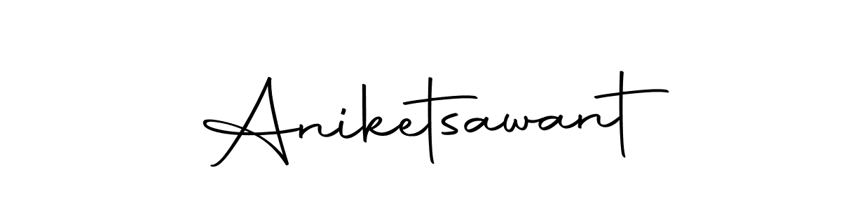 Also we have Aniketsawant name is the best signature style. Create professional handwritten signature collection using Autography-DOLnW autograph style. Aniketsawant signature style 10 images and pictures png