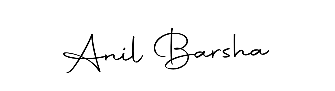 Make a beautiful signature design for name Anil Barsha. With this signature (Autography-DOLnW) style, you can create a handwritten signature for free. Anil Barsha signature style 10 images and pictures png