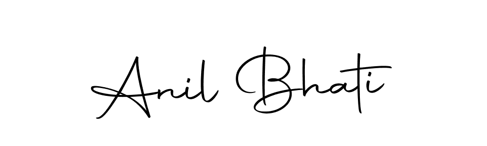 Anil Bhati stylish signature style. Best Handwritten Sign (Autography-DOLnW) for my name. Handwritten Signature Collection Ideas for my name Anil Bhati. Anil Bhati signature style 10 images and pictures png