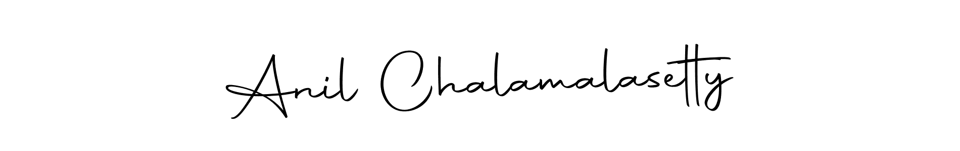 Anil Chalamalasetty stylish signature style. Best Handwritten Sign (Autography-DOLnW) for my name. Handwritten Signature Collection Ideas for my name Anil Chalamalasetty. Anil Chalamalasetty signature style 10 images and pictures png