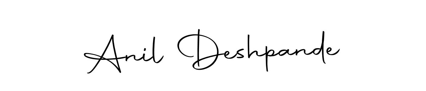 The best way (Autography-DOLnW) to make a short signature is to pick only two or three words in your name. The name Anil Deshpande include a total of six letters. For converting this name. Anil Deshpande signature style 10 images and pictures png