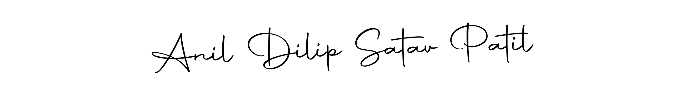 This is the best signature style for the Anil Dilip Satav Patil name. Also you like these signature font (Autography-DOLnW). Mix name signature. Anil Dilip Satav Patil signature style 10 images and pictures png