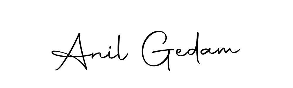 Similarly Autography-DOLnW is the best handwritten signature design. Signature creator online .You can use it as an online autograph creator for name Anil Gedam. Anil Gedam signature style 10 images and pictures png