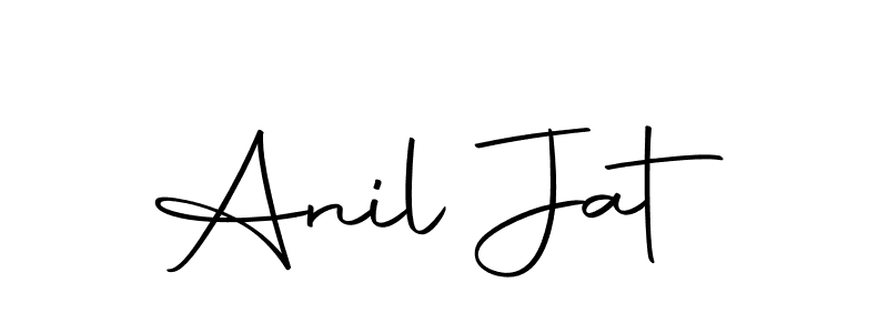 Make a beautiful signature design for name Anil Jat. Use this online signature maker to create a handwritten signature for free. Anil Jat signature style 10 images and pictures png