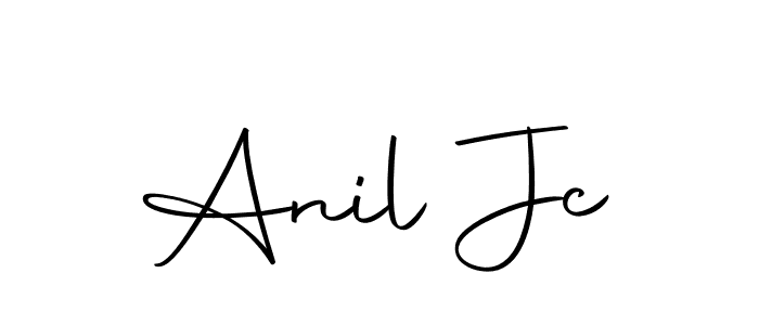 Create a beautiful signature design for name Anil Jc. With this signature (Autography-DOLnW) fonts, you can make a handwritten signature for free. Anil Jc signature style 10 images and pictures png