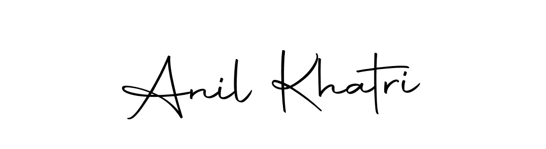 Make a beautiful signature design for name Anil Khatri. With this signature (Autography-DOLnW) style, you can create a handwritten signature for free. Anil Khatri signature style 10 images and pictures png